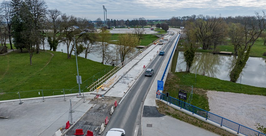 Većina radova obavljena, rekonstrukcija Mosta SJP Grom pred dovršetkom  